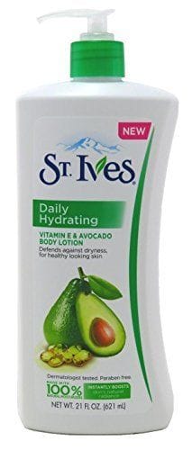 St. Ives Hydrating Body Lotion, Vitamin E and Avocado, 621ml