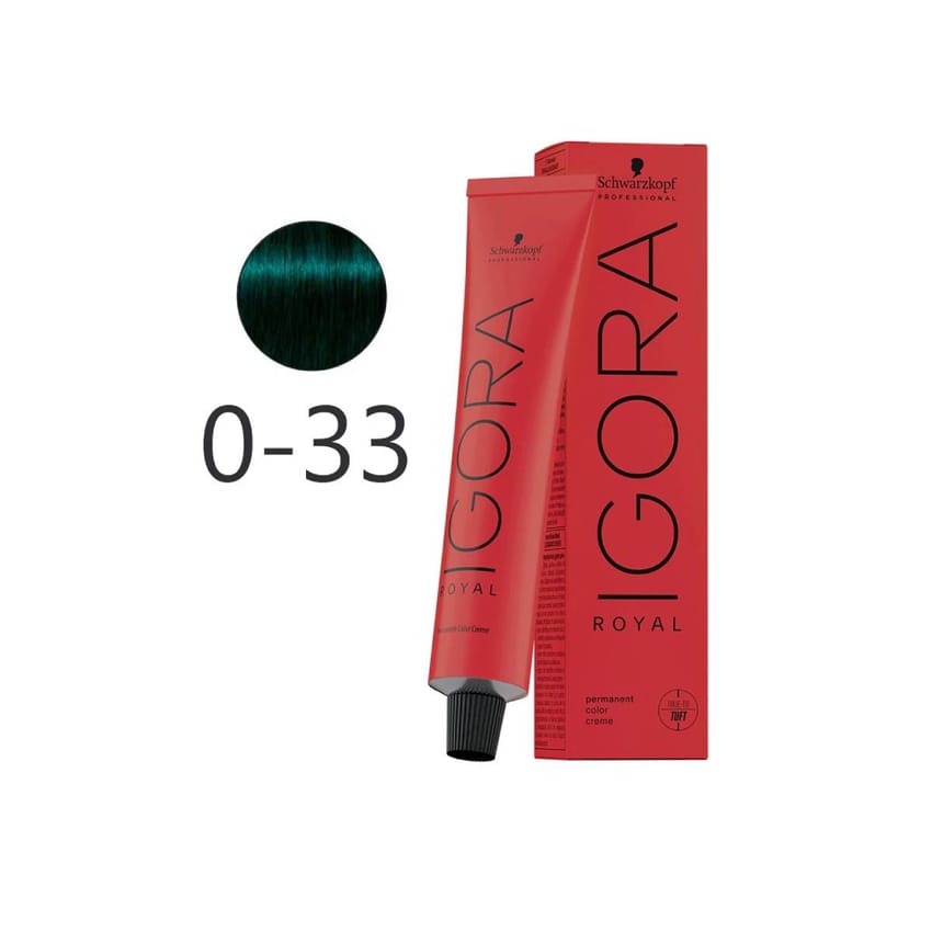 Igora Royal Hair Color With Oxi 60ml 0/33 anti red concentrate