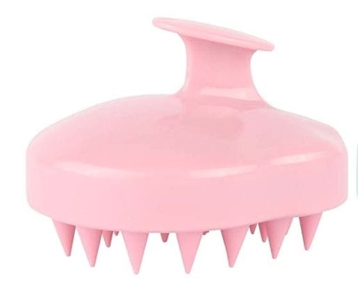 Silicone Hair Scalp Curly Massager brush  Shampoo Brush Head Scrubber Dandruff Brush for Women Men or Pets