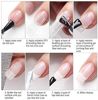 Fiber Glass Fake Nails 12 Pieces product thumbnail 3