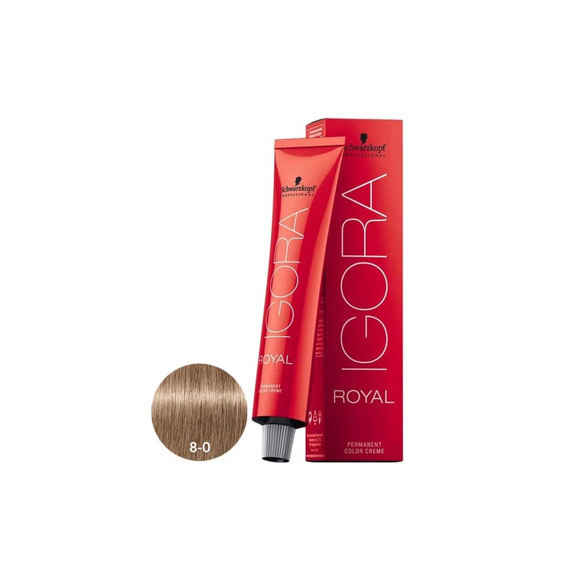 Igora Royal Hair Color With Oxi 60ml 8/0 light blonde | hair-color | igora-color