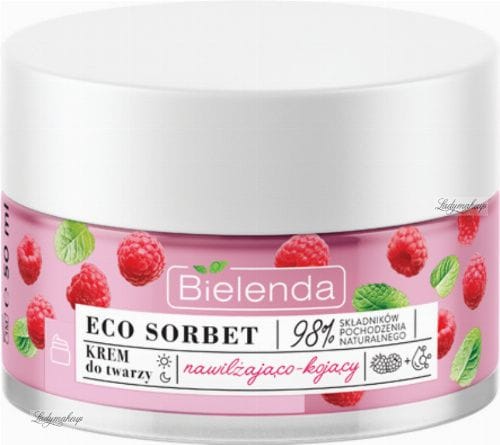 Bielenda - ECO SORBET - FACE CREAM - Moisturizing and soothing face cream - 50 ml
