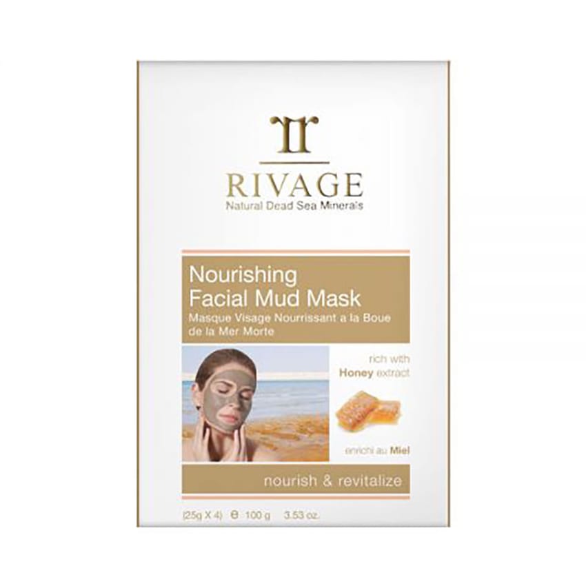 Rivage Nourishing Facial Mud Mask (Honey) 25*4 - 100 Grams