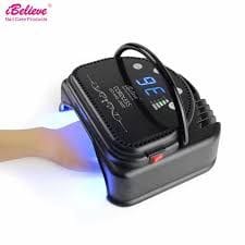 جهاز تنشيف اظافر شحن متنقل 64 واط للجل والاكستنشن | electronics | nail-extensions | nail-dryer