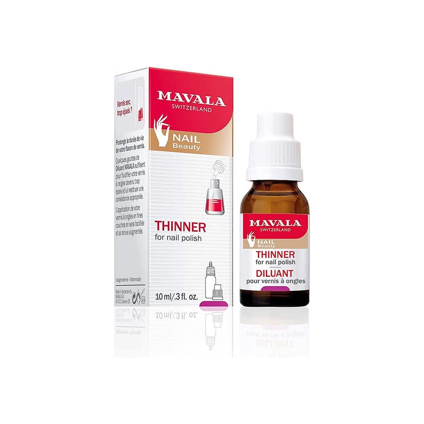 ثينر طلاء اظافر من مافالا - 10 مل | nail-polish | nail-treatment | mavala | nail-care | d5%