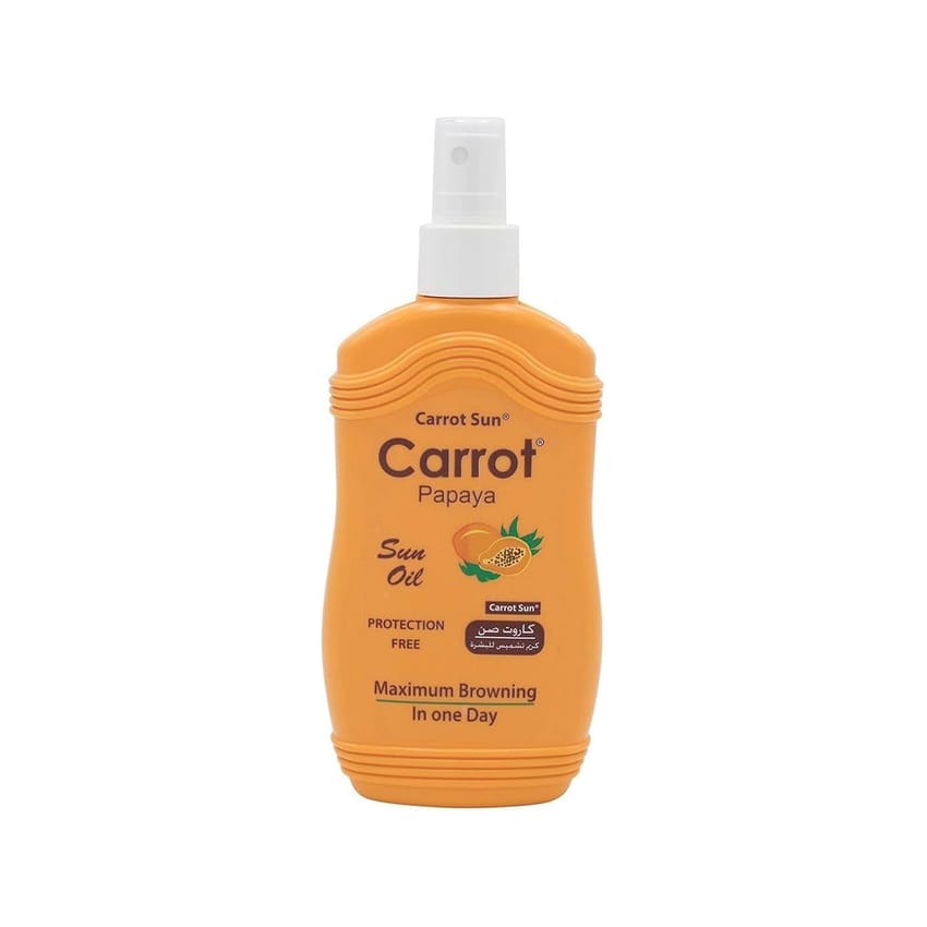 Carrot Sun Papaya Spray Tan Oil 200ml