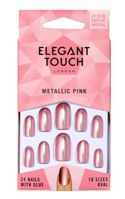 ET Nails Polish- Metallic Pink