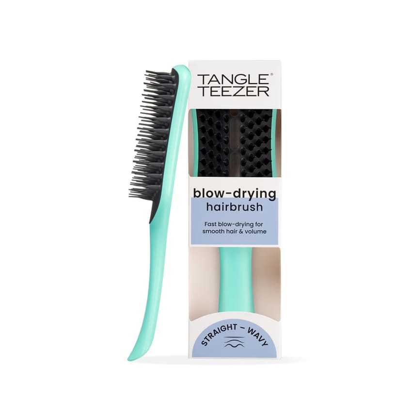 Tangle Teezer Easy Dry & Go Vented Hairbrush, Mint/Black