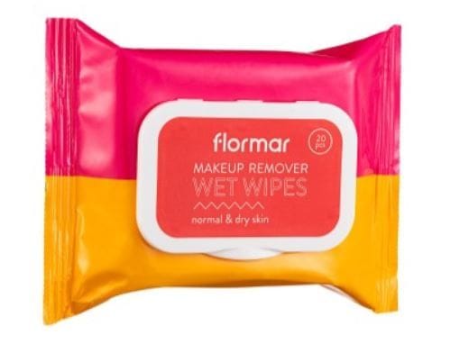 Flormar makeup remover wipes - 20 Pcs