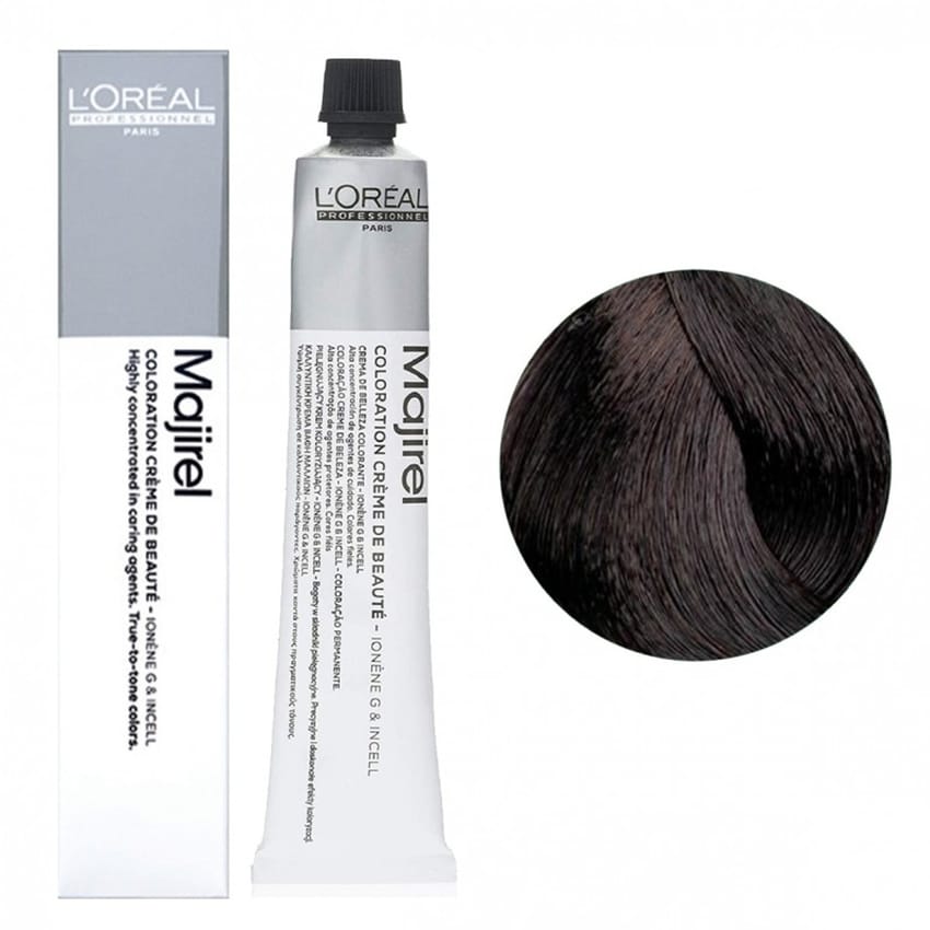 Loreal Majirel 4/0 Color Hair Deep Brown 50ml With Oxygen | hair-color | majirel | loreal