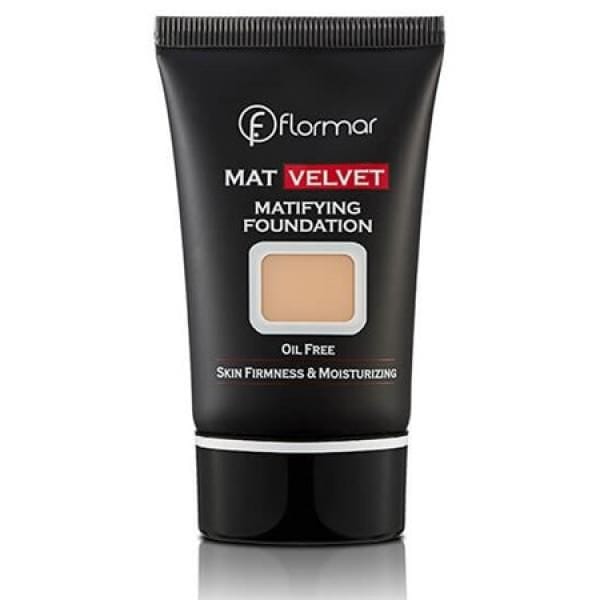 FLORMAR MAT VELVET MATIFYING FOUNDATION V206 sand | makeup | flormar | foundation | d5%