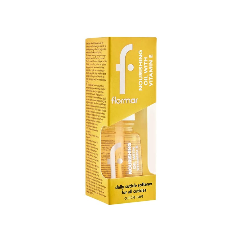 FLORMAR NOURISHING OIL WITH VITAMIN E | nail-polish | nail-treatment | makeup | flormar | d5%