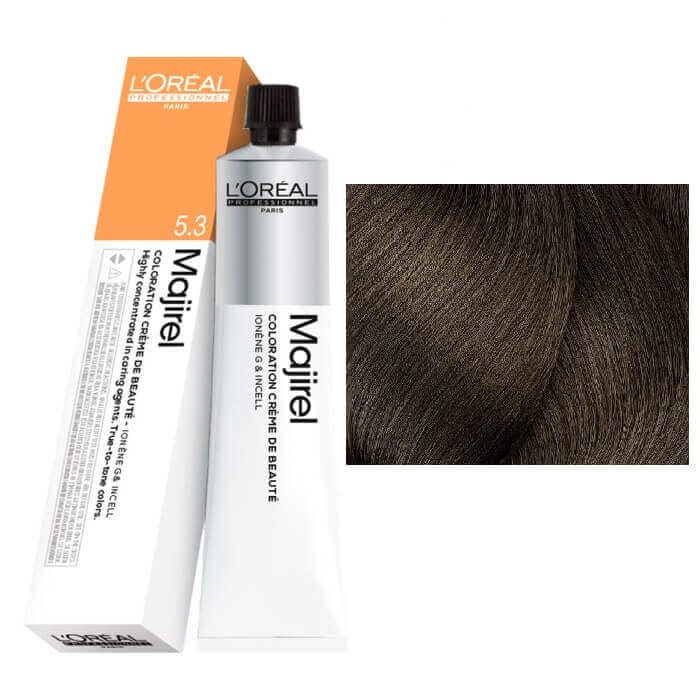 لوريال ماجريل 5/3 بني ذهبي فاتح 50 مل بالأكسجين | hair-color | majirel | loreal