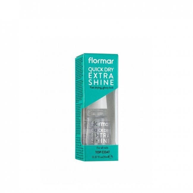 Flormar Quick Dry Extra Shine Top Coat 11ml | nail-polish | nail-treatment | makeup | flormar | d5%