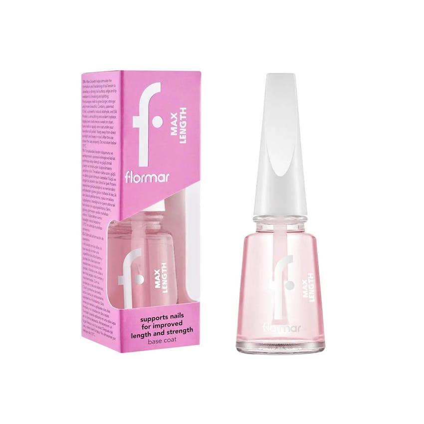 Flormar Max Length Base Coat 11ml | nail-polish | nail-treatment | makeup | flormar | d5%