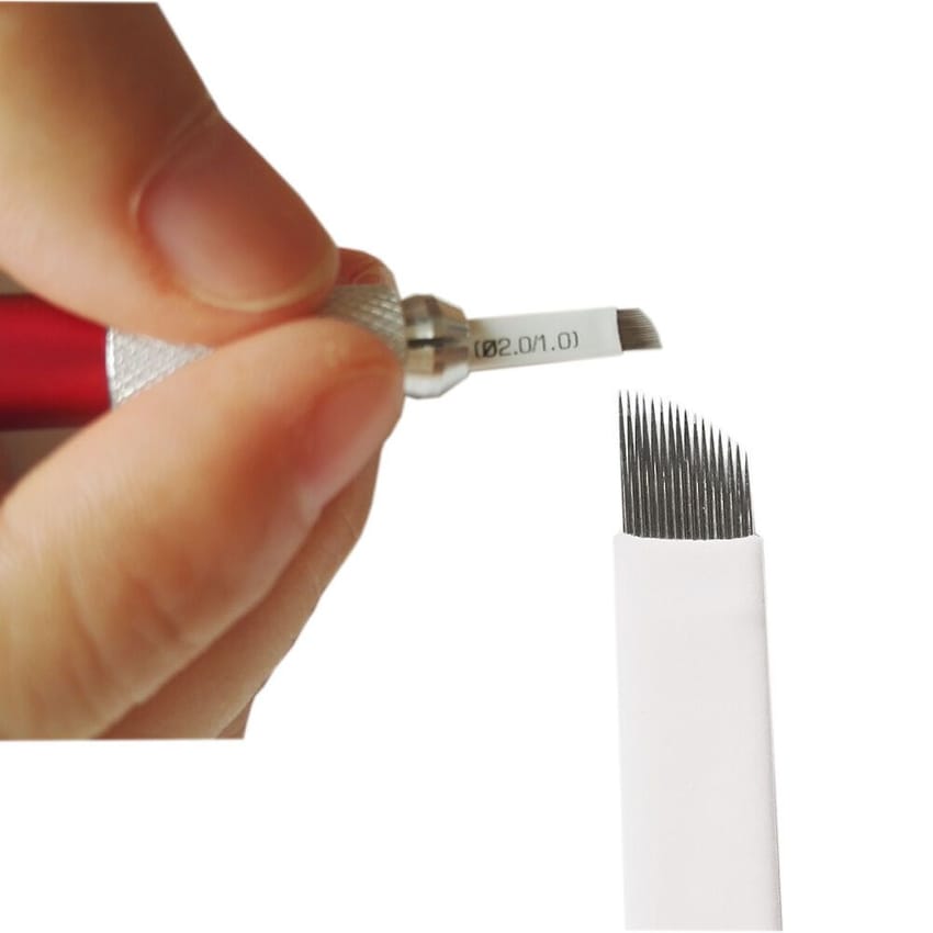 شفرة مايكرو حواجب تاتو وشم نصف شفرة | tattoo-tools