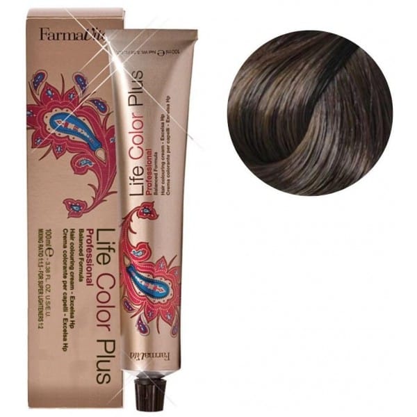 صبغة شعر لايف كولور من فارمافيتا 6/0 أشقر غامق 100 مل | hair-color | farmavita