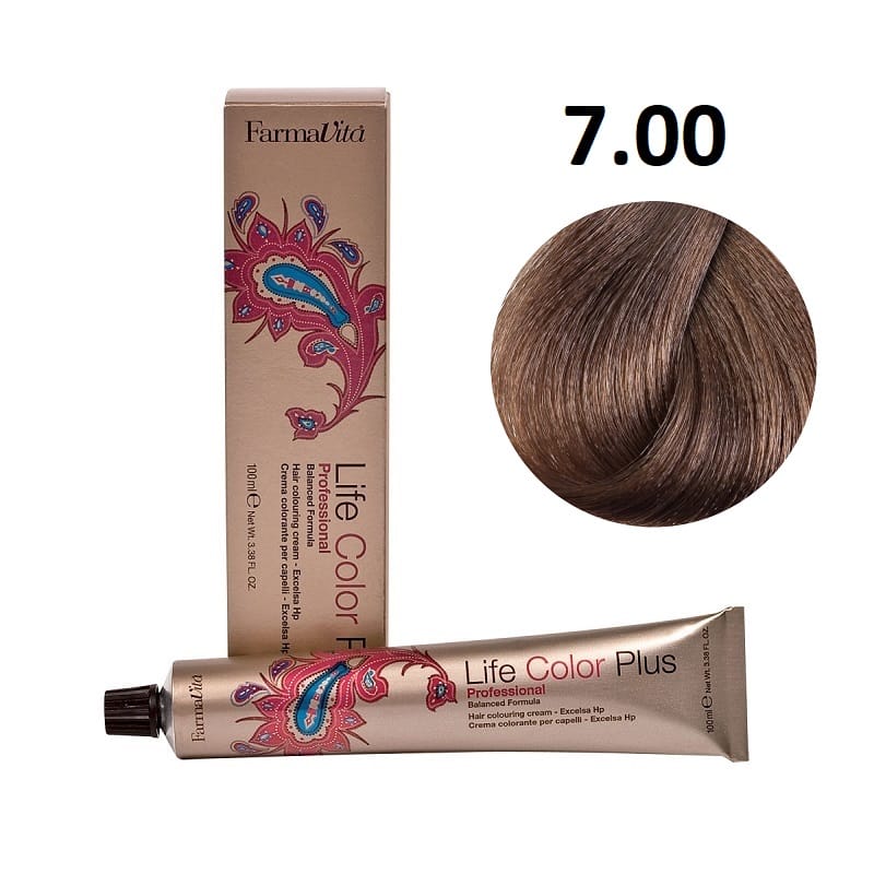 صبغة شعر لايف كولور من فارمافيتا 7/00 أشقر مكثف 100 مل | hair-color | farmavita