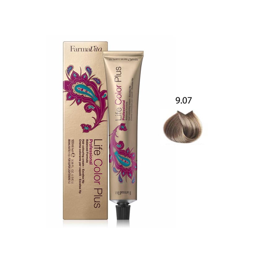 FarmaVita 9/07 Life Color Hair Dye Matt Very Light Blonde 10 | hair-color | farmavita