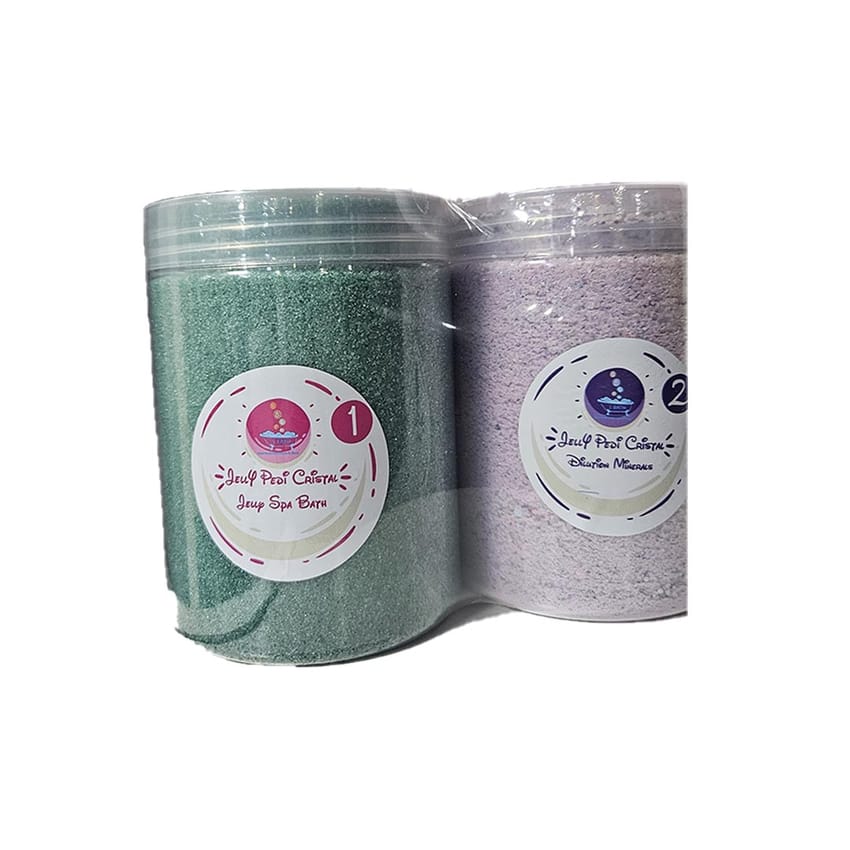كريستال جل جلو السكراب البودرة الذي يحول الماء الى سكرب بتقن | scrub | foot-care