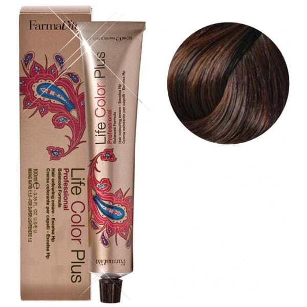 صبغة شعر لايف كولور من فارمافيتا 6/35 شوكولاتة أشقر غامق طبي | hair-color | farmavita
