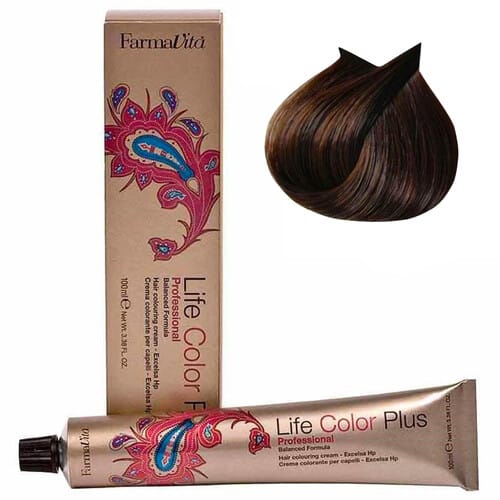 صبغة شعر لايف كولور من فارمافيتا 5/35 شوكولاته بني فاتح 100 | hair-color | farmavita