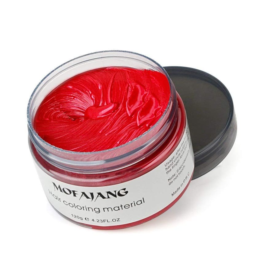 MOFAJANG Hair Coloring Dye Wax Wine Red 120G product thumbnail 3