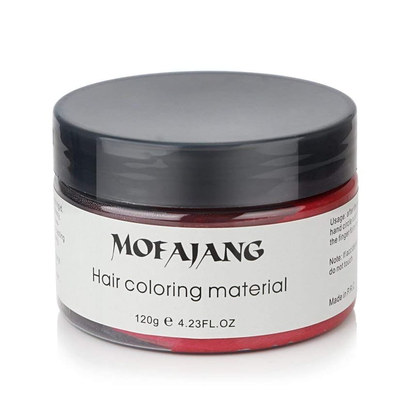 MOFAJANG Hair Coloring Dye Wax Wine Red 120G product thumbnail 2