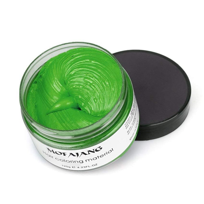 MOFAJANG Hair Coloring Dye Wax Green 120G