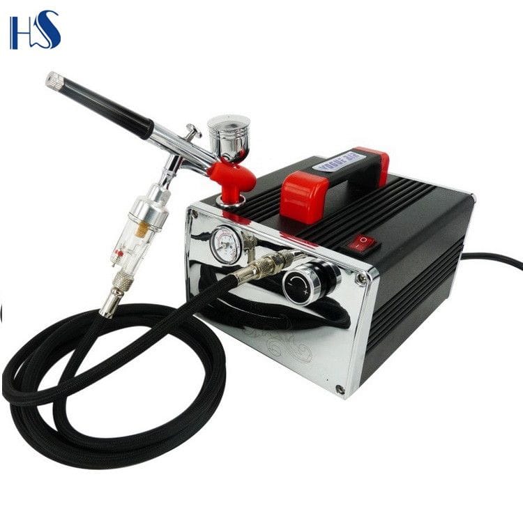 Tattoo Airbrush Compressor HS-217SK product thumbnail 2
