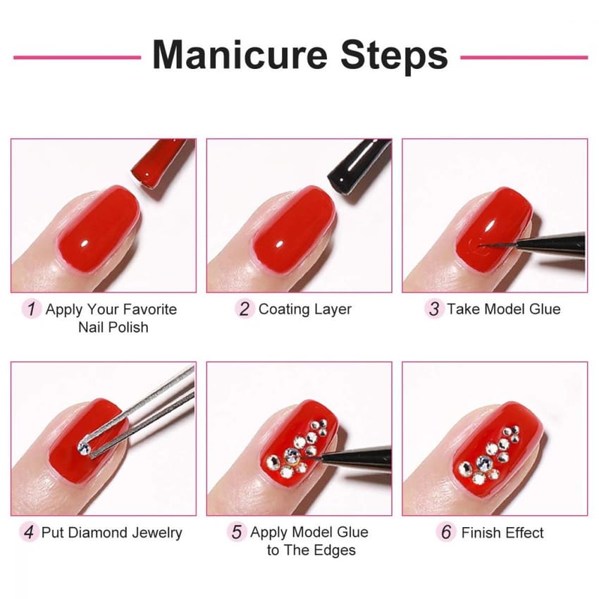 Nails Rhinestones ONE BOX 1 Pack Only product thumbnail 2