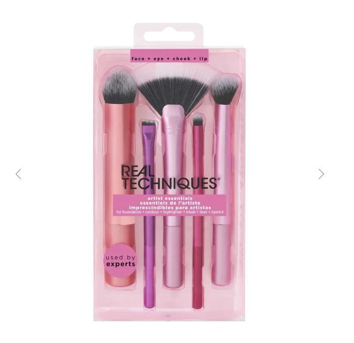 Real Techniques Artist Essentials Makeup Brush Set 1895