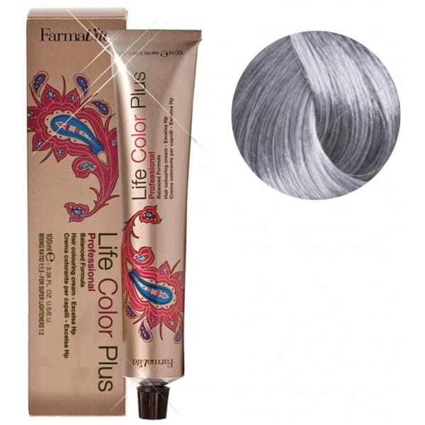 FarmaVita 911 Life Color Hair Dye Silver 100ml | hair-color | silver-shampoo | farmavita