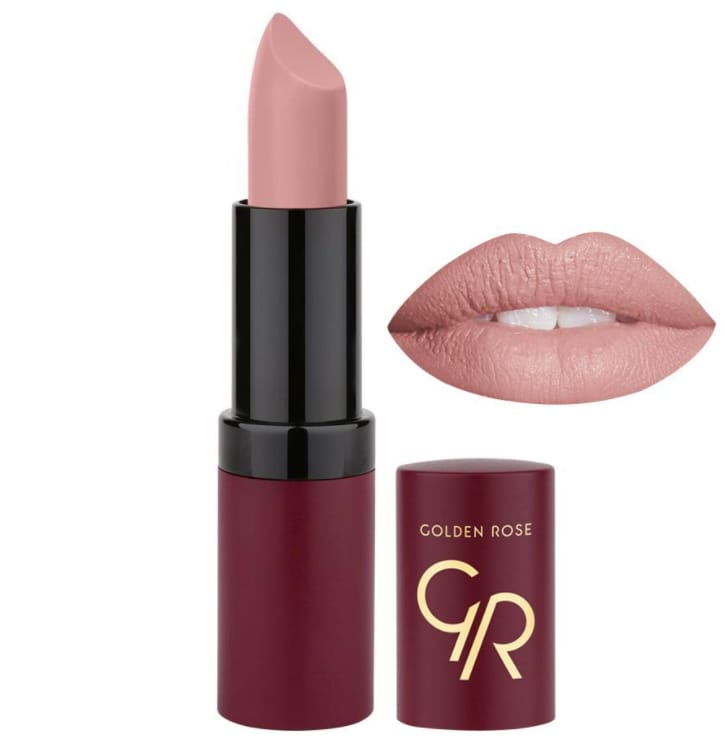 أحمر شفاه غير لامع من جولدن روز فيلفيت - 03 | lip-care | makeup | lip-stick