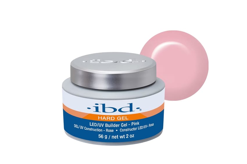 IBD Hard Gel LED/UV Builder Gel Pink (2oz / 56g)