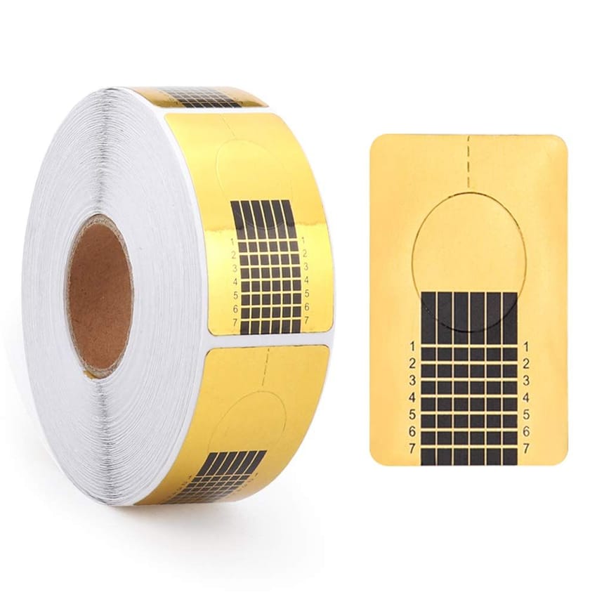 Nail Extension Form 500 Stickers Roll | nail-extensions | nail-tools | nail-gel | nail-care