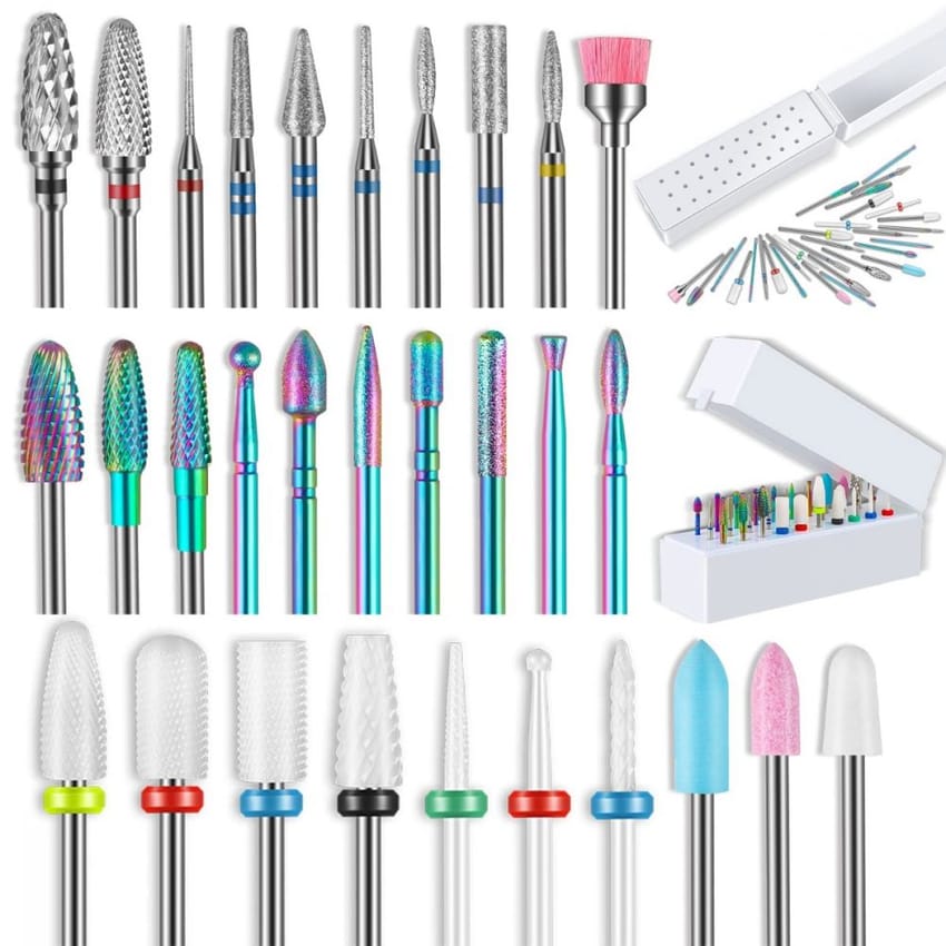 Crystal Diamond Drill Head for Nail File Device product thumbnail 3