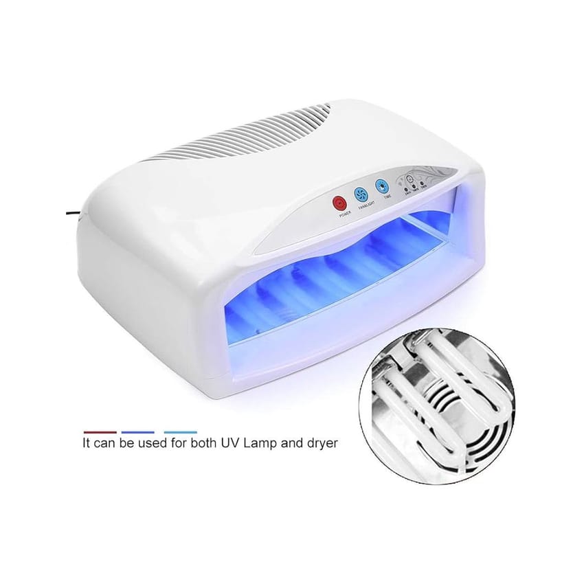 MS nail Dryer for both hands UV 54w with a Fan