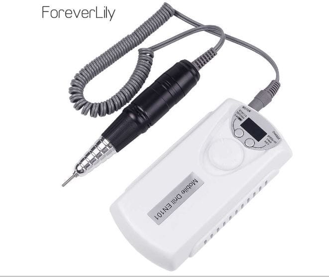 Ibelieve Pro nail drill recharagble - 36w variable speed low vibration rechargeable overload protection 30k RPM 8 hours work on full charge