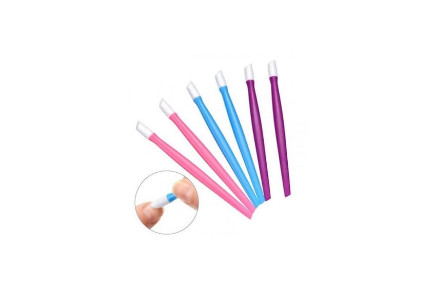 قطعة واحدة من أداة تنظيف الأظافر المطاطية بمقبض بلاستيكي منظ | nail-tools | nail-care قطعة واحدة من أداة تنظيف الأظافر المطاطية بمقبض بلاستيكي منظ | nail-tools | nail-care