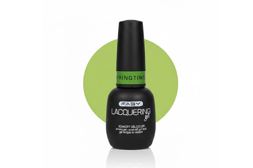 فابي جل لون الربيع فن | nail-gel