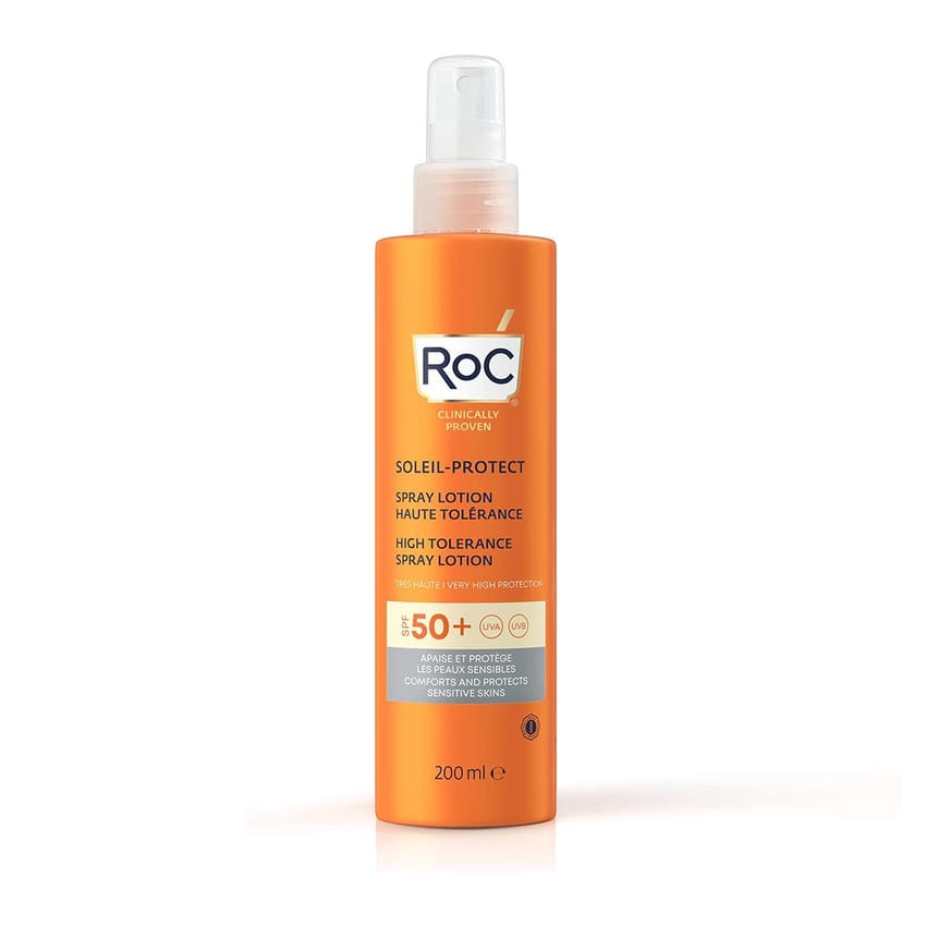 ROC Soleil Protect High Tolerance Spray Lotion Sun Block 200ml SPF 50+