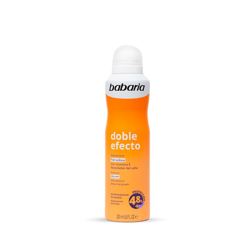 Babaria Double Effect Deodorant Spray 200ml | deodorant | babaria