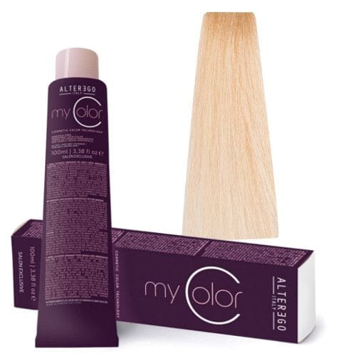 100ml ماي كولور 10/3 صبغة شعر خالي من امونيا علاجية مع اكسجي | hair-color | my-color