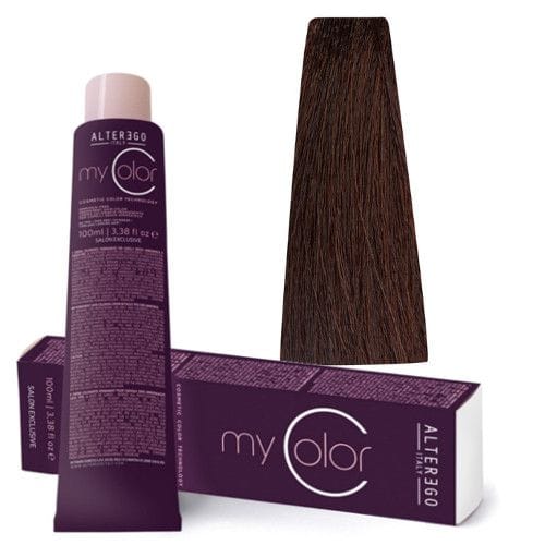100ml ماي كولور 5/46 صبغة شعر خالي من امونيا علاجية مع اكسجي | hair-color | my-color