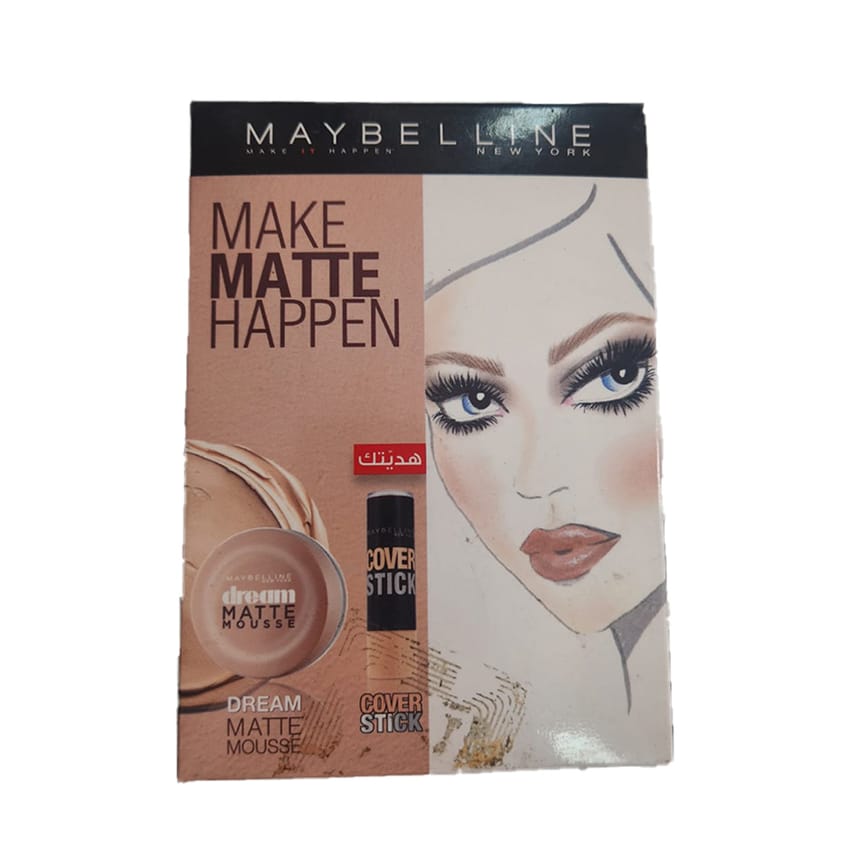 Maybelline Dream Mousse and Cover stick kit | makeup | maybelline