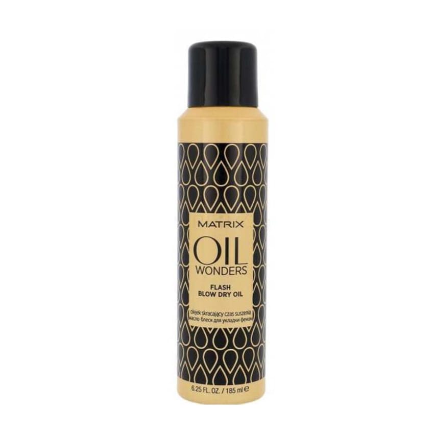 MATRIX Oil Wonders Flash Blow Dry Oil - 185 ML | hair-oil | matrix