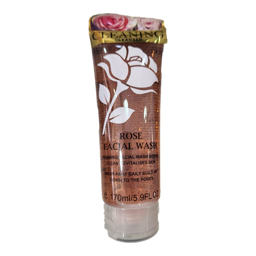 Cleaning Cleanser Rose Facial Wash 170ml