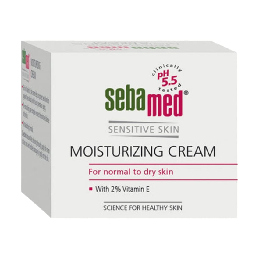 كريم سيباميد المرطب للبشرة العادية إلى الجافة و الحساسة 75مل | skin-treatment | body-cream | skin-lotion | body-care | face-moisture | sebamed | skin-care