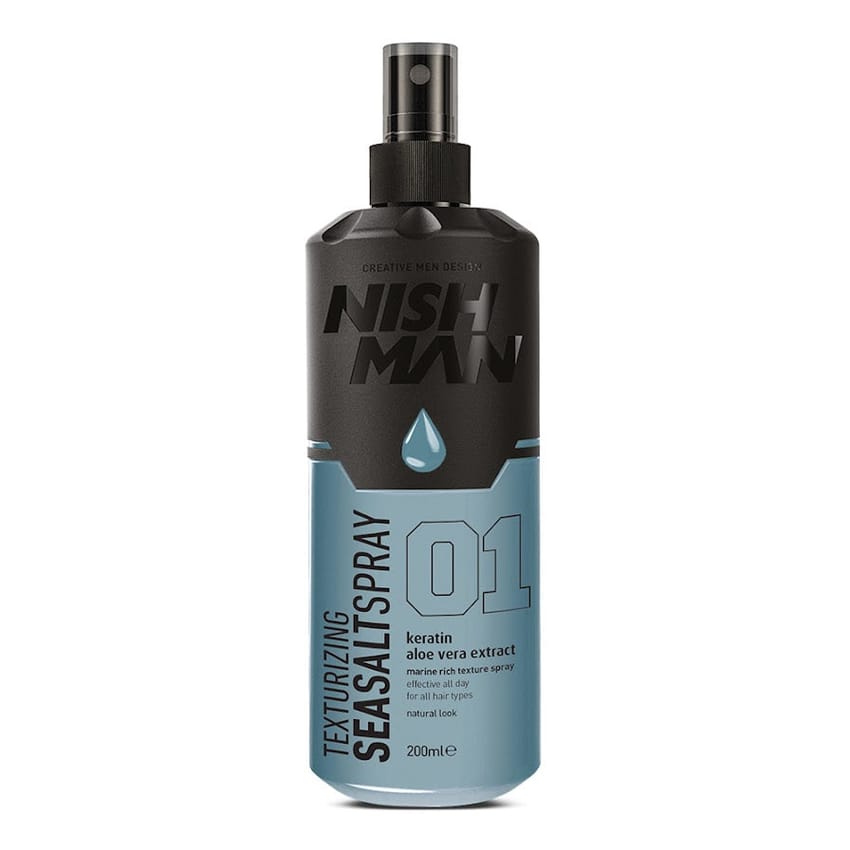 NISH MAN SEA SALT SPRAY 200ML